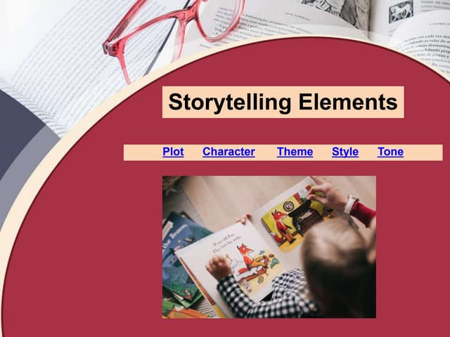 Elements of story telling in Picture Books