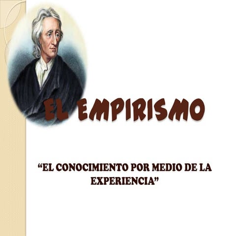El empirismo