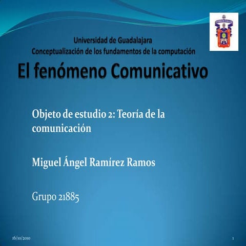 El proceso de la comunicacion