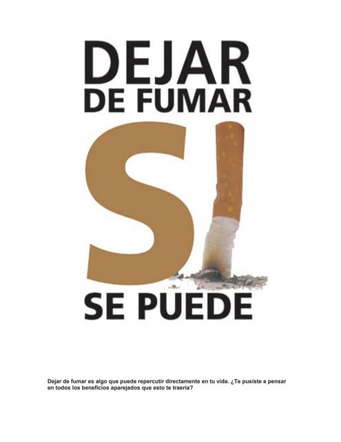 El tabaco
