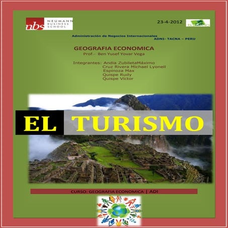 El turismo 2 b