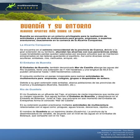 Embalse buendia-guadiela-altomira