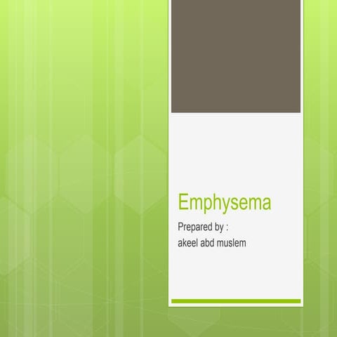 Emphysema