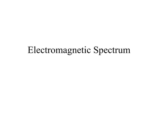 Em Spectrum