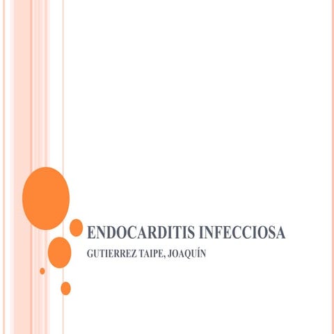 Cardiologis - Endocarditis infecciosa