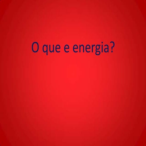Energia do dia a dia
