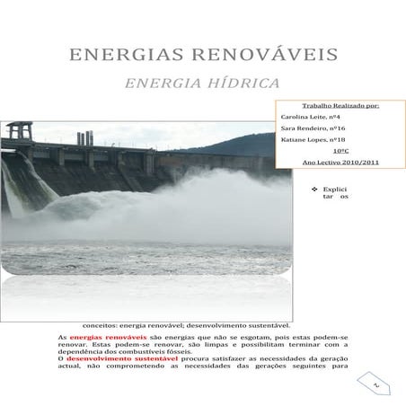 Energia renovável 10º c 3
