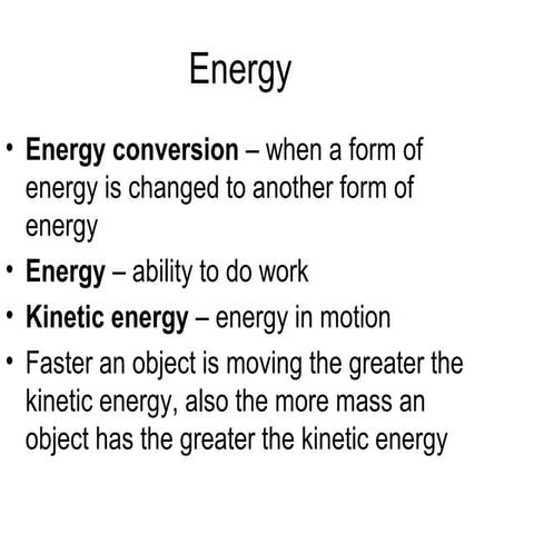 Energy