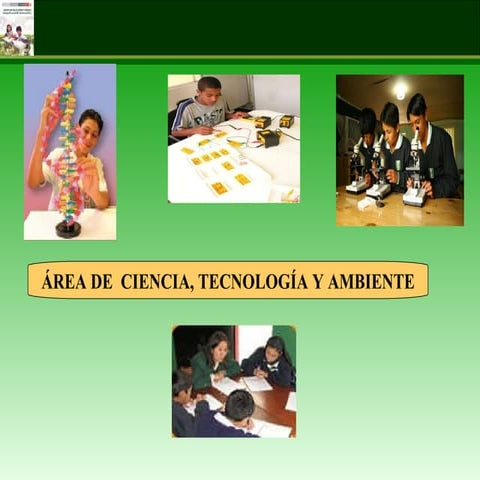 Enfoque Área: Ciencia, Tecnología y Ambiente