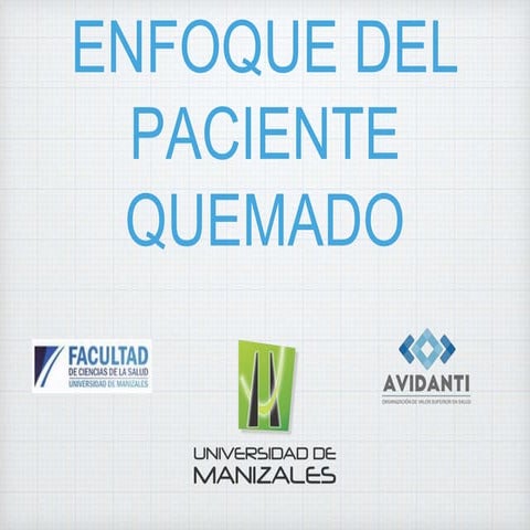 Enfoque del paciente quemado