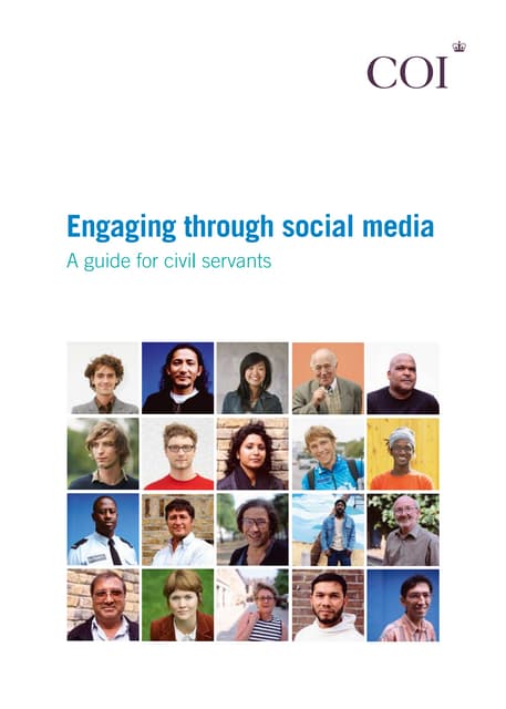 Engaging Through Social Media - a guide for civil servants