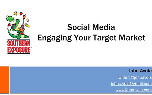Social Media and Your Target Market