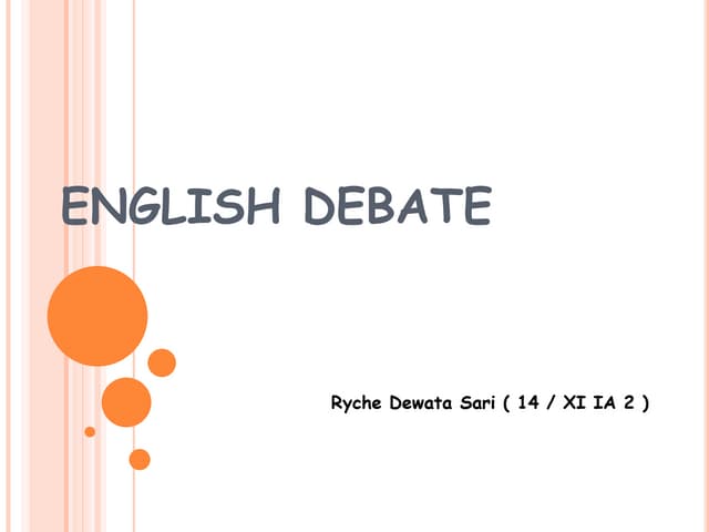 English Debate