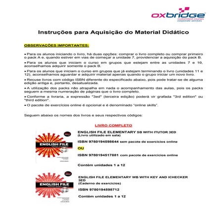 English file elementary 3rd edition