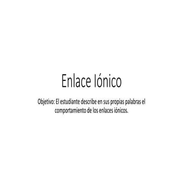 Enlaces ionicos 