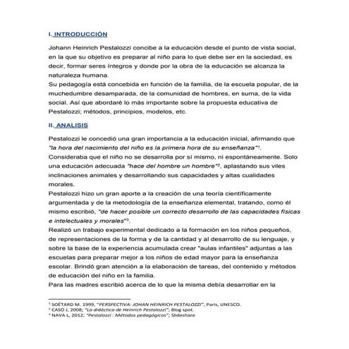 Ensayo pestalozzi