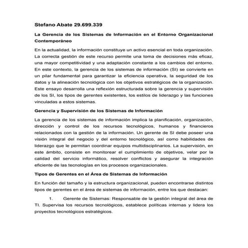 Ensayo introducción a la gerencia Stefano Abate.docx