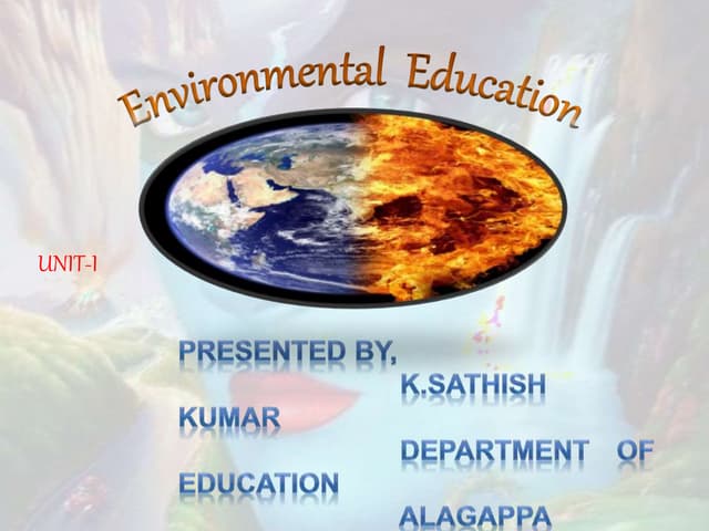Environmental education