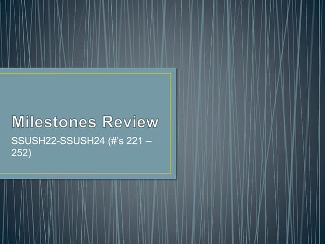 Eoct review questions gps 22 24 civil rights