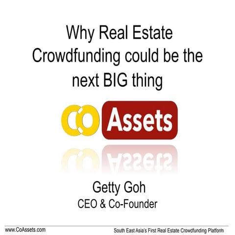  Why Real Estate Crowdfunding could be the next BIG thing