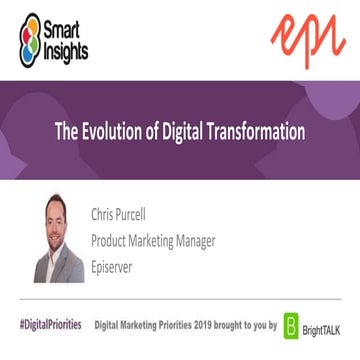 The Evolution of Digital Transformation