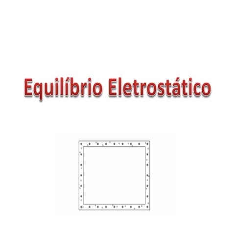 Equilíbrio eletrostático