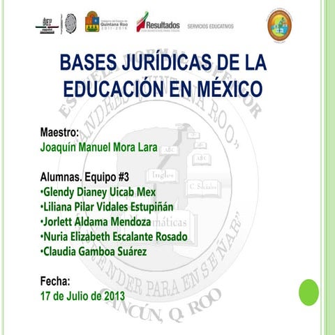 Equipo #3. equidad educativa