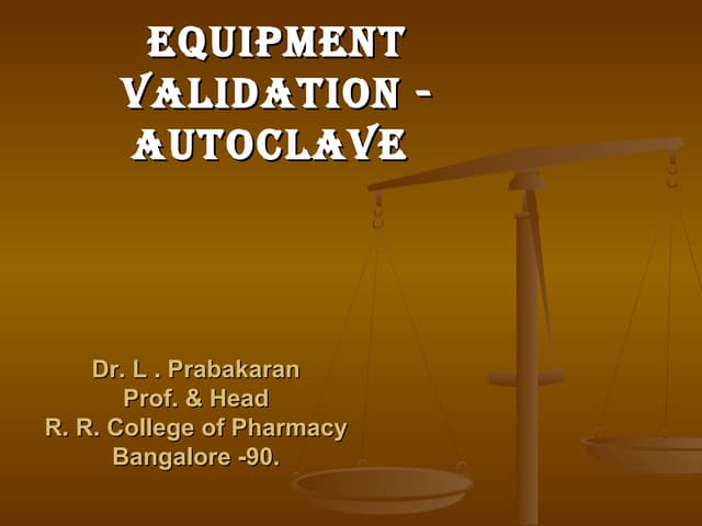 Equp vali autoclave