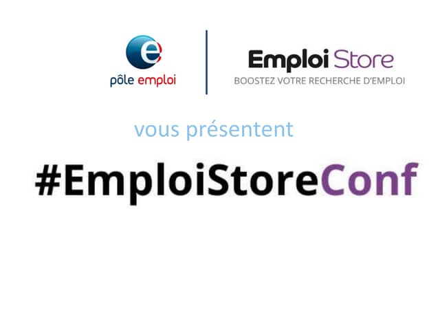 #EmploiStoreConf Découvrez les métiers du digital !