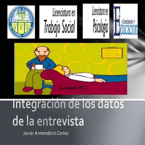 Esquema dei nforme psicologicode j bleger, Javier Armendariz Cortez, Universi...