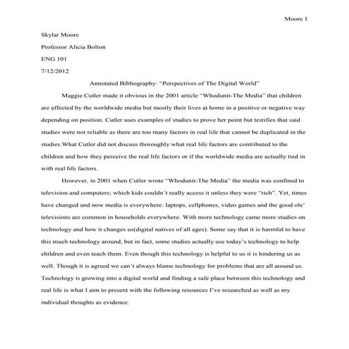 Essay 3