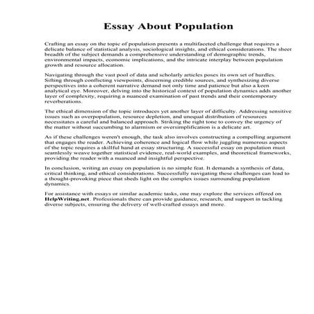 Essay About Population.pdf