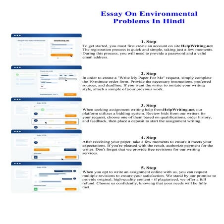 Essay On Environmental Problems In Hindi