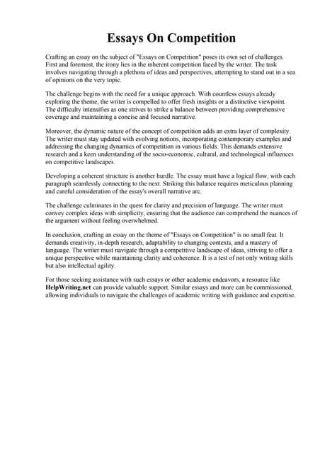Essays On Competition.pdf