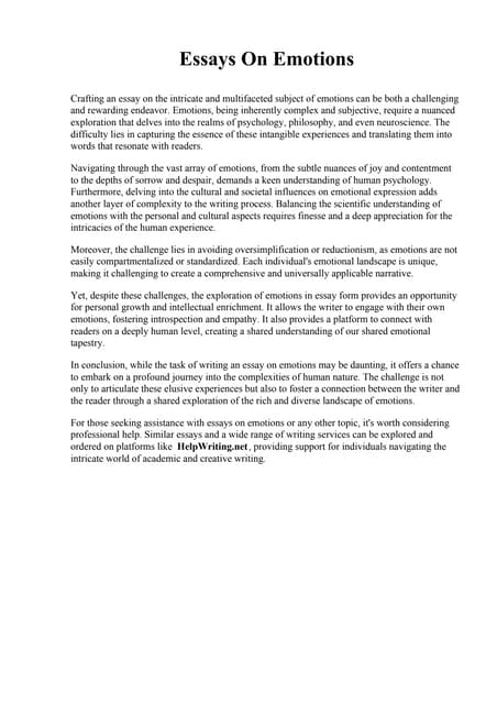 Essays On Emotions.pdf