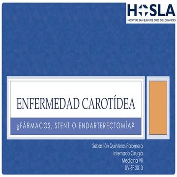 Estenosis carotidea