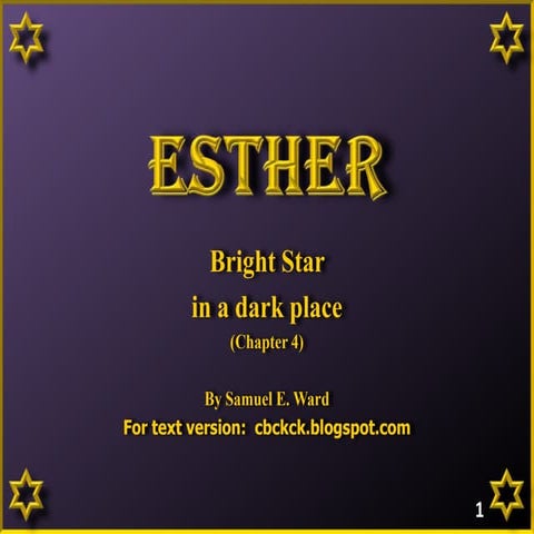 Esther 4   ss