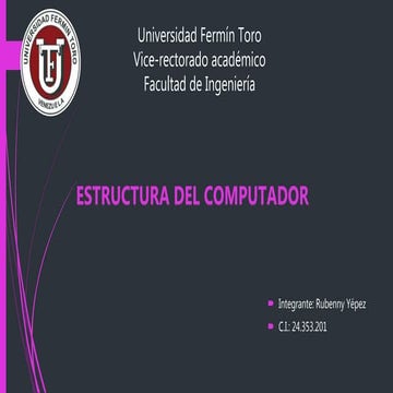 Estructura del Computador