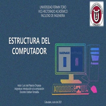 Estructura del computador