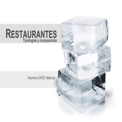 Estudio de restaurantes