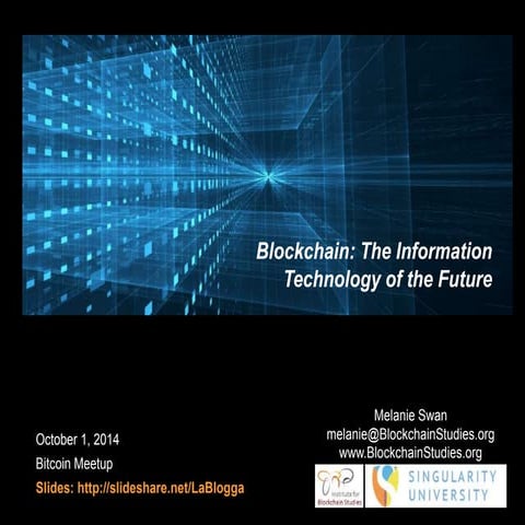 Blockchain: The Information Technology of the Future