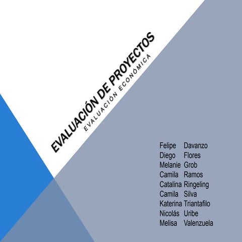 Evaluación económica