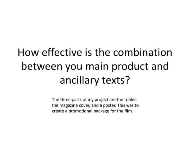 Evaluation final question 2