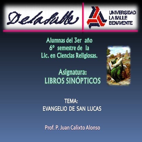 Evangleio De San Lucas