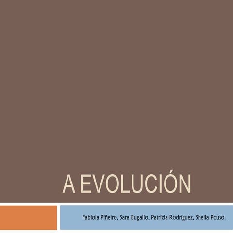 Evolucion