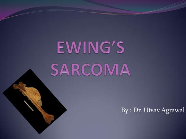Ewings sarcoma_UTSAV