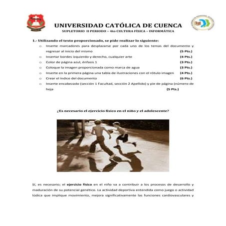 Examen ccff supletorio