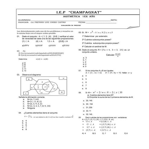 Examenes 1er mes matemática-champagnat