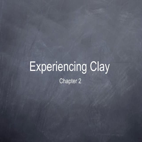 Working with Clay