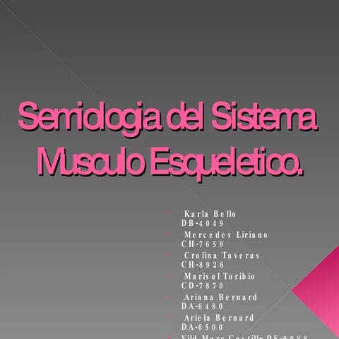 Explicacion Sist. Musc. Esqueletico